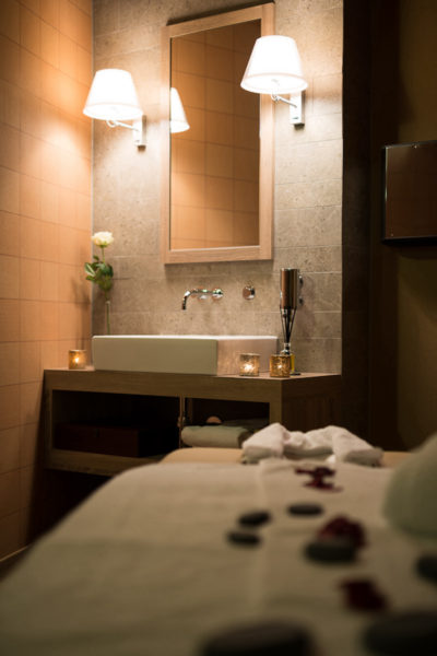 Massagen im Wellness und Spa La Senda des Peaks Place Hotels in der Region Flims Laax Falera