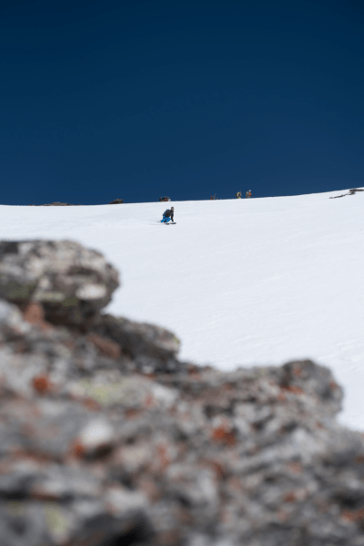 Mit der Bergsportschule Grischa auf eine Skitour zum Piz Dolf im Winter