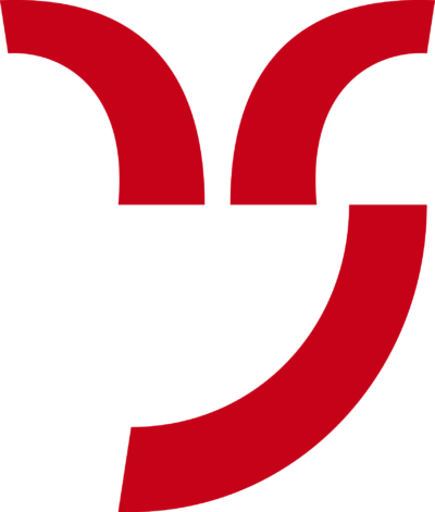 graubuenden logo icon kurz smiley rot auf transparent familien region peaks place